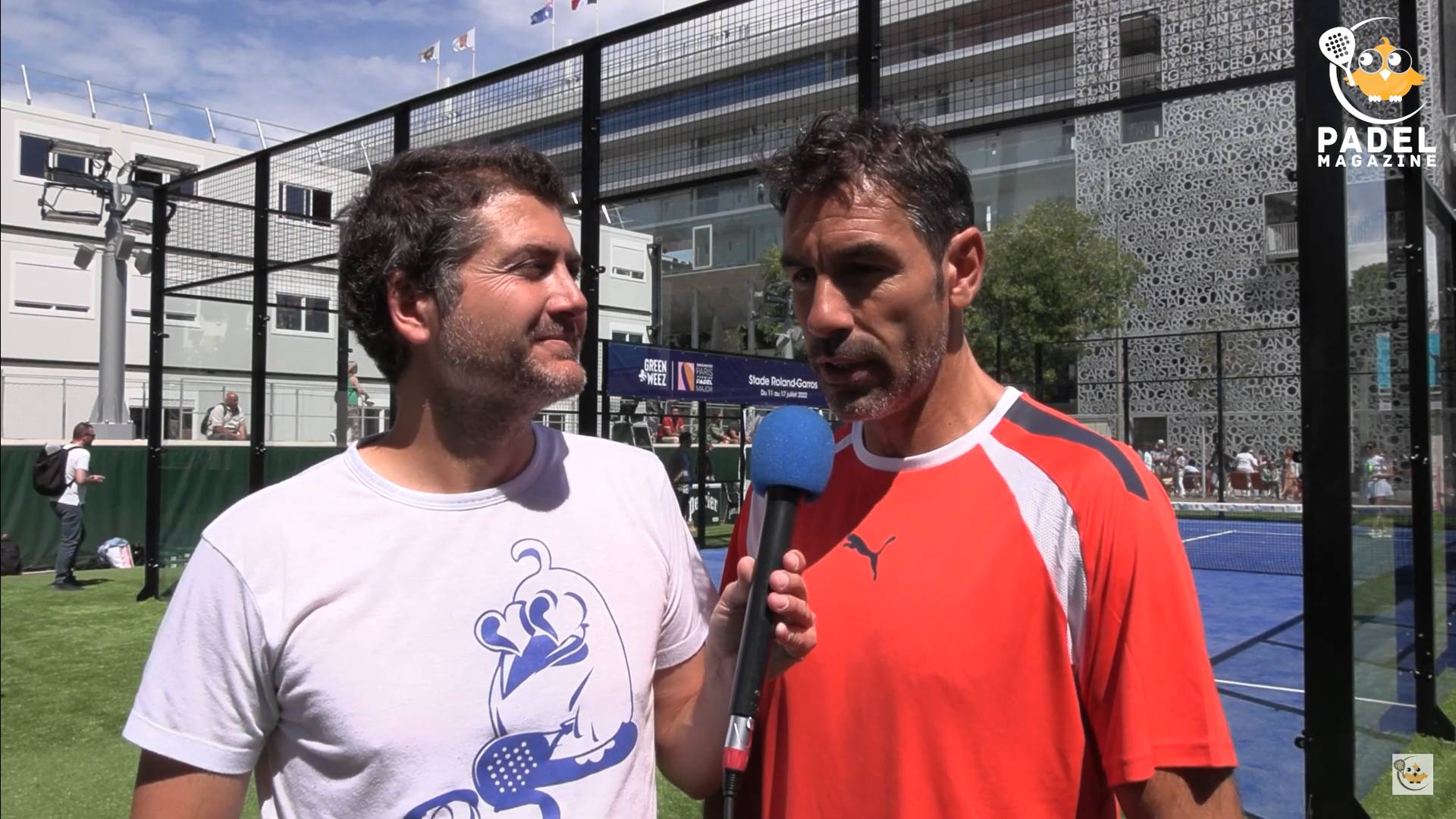 Robert Pires Entrevista Roland Garros