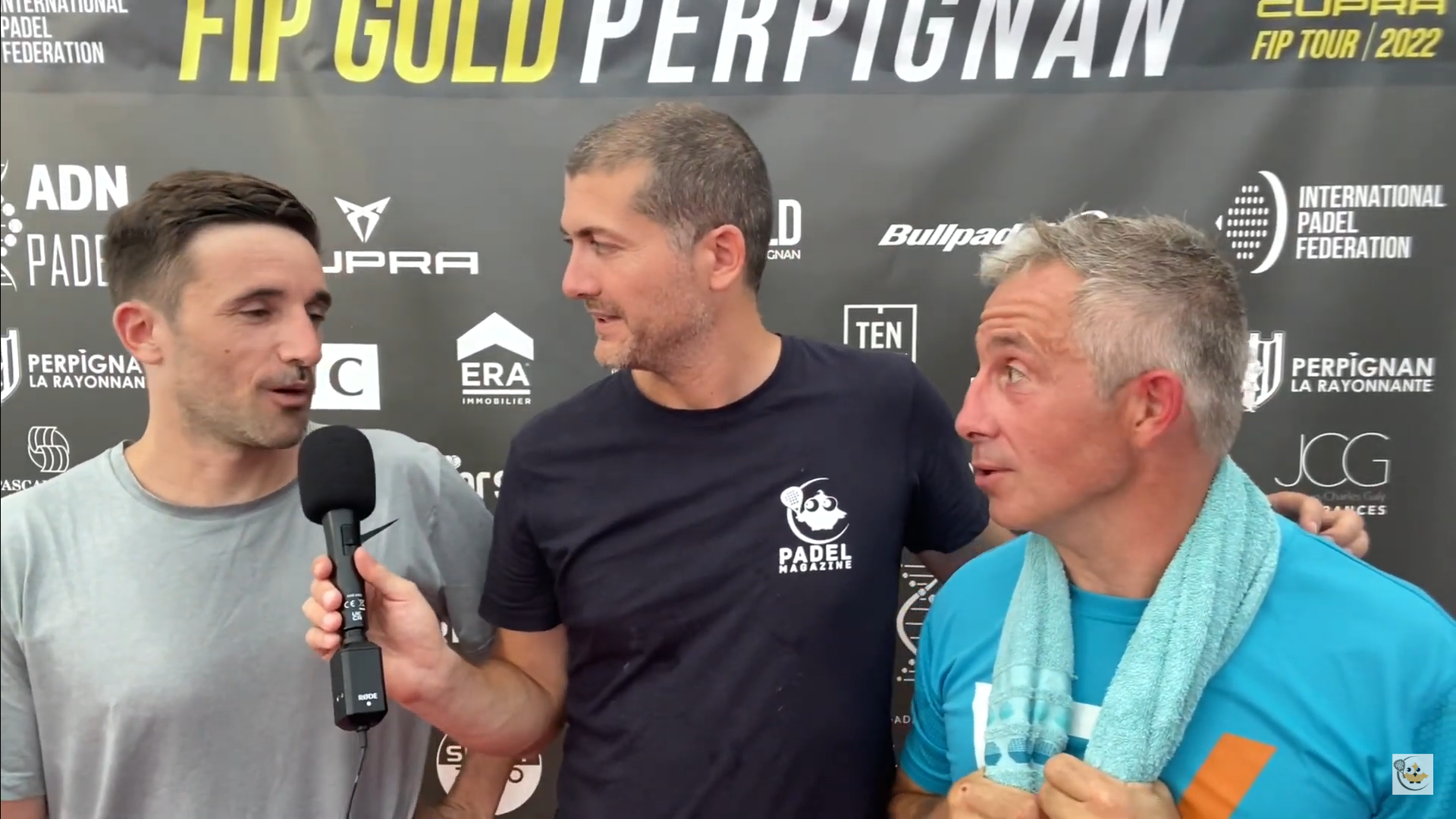 JP Pellicer i Dominique Campana Fip Gold Perpignan ITW