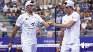 Galan Lebron échange balle WPT Valladolid 2022