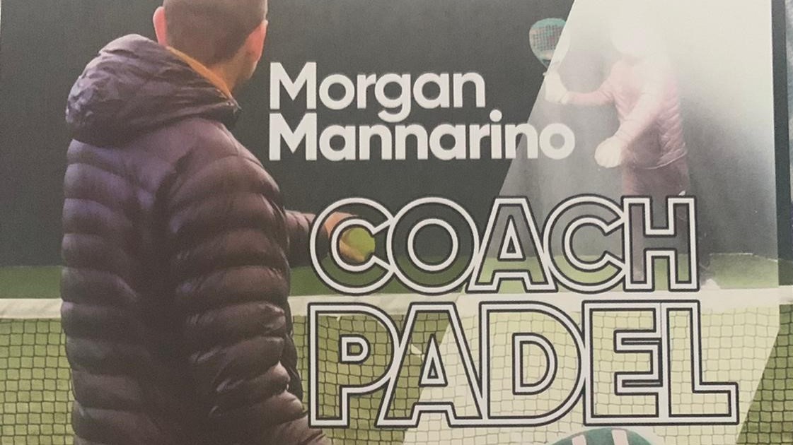 L'allenatore Morgan Mannarino padel