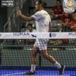 Pablo Lijo, Human Padel Open clenched fist