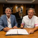 Gilles Moretton und Christophe Lesage National Tennis Cup National padel Tasse