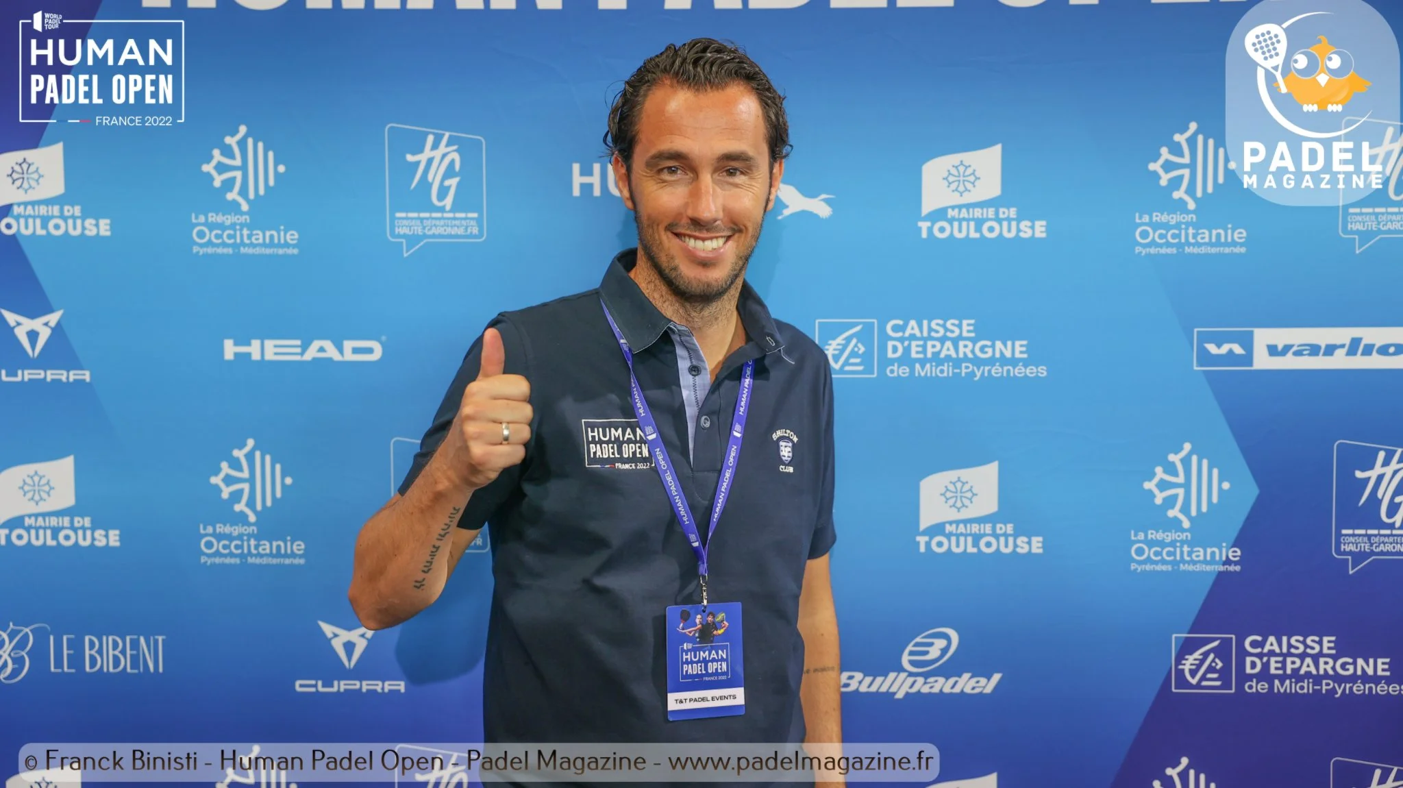 WPT Human Padel Open – Robin Haziza : « Un niveau déjà exceptionnel »
