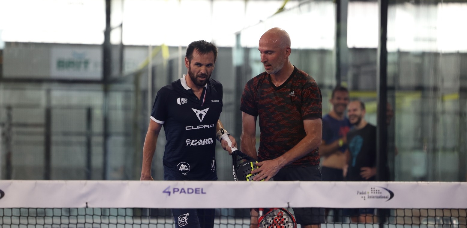 Human Padel Open – Thierry Omeyer with Benjamin Tison