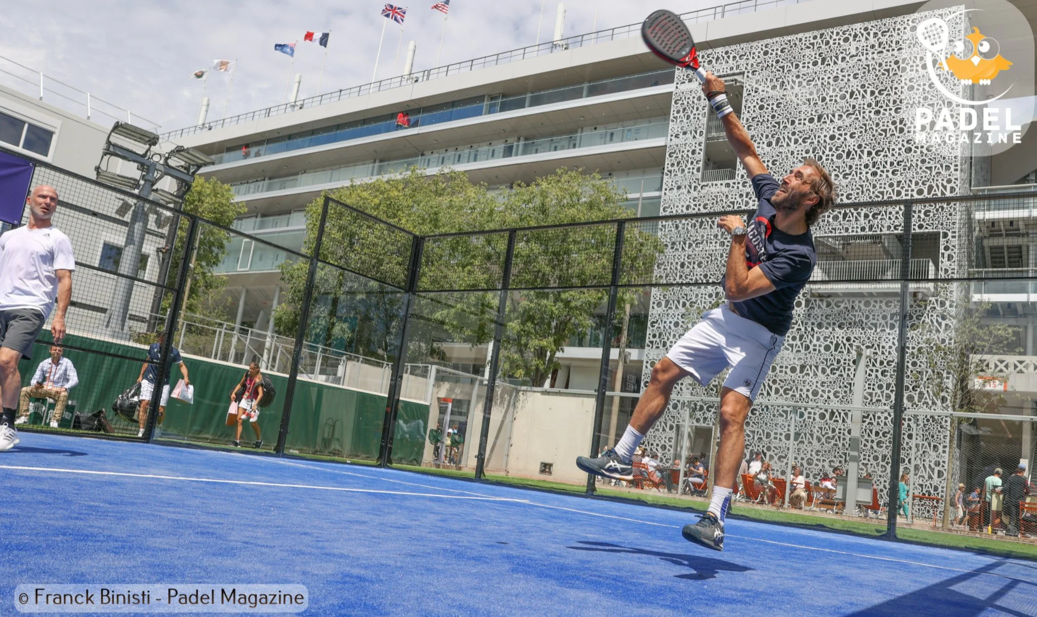 roland garros smash arnaud di pasquale | Padel Magazine roland garros smash arnaud di pasquale
