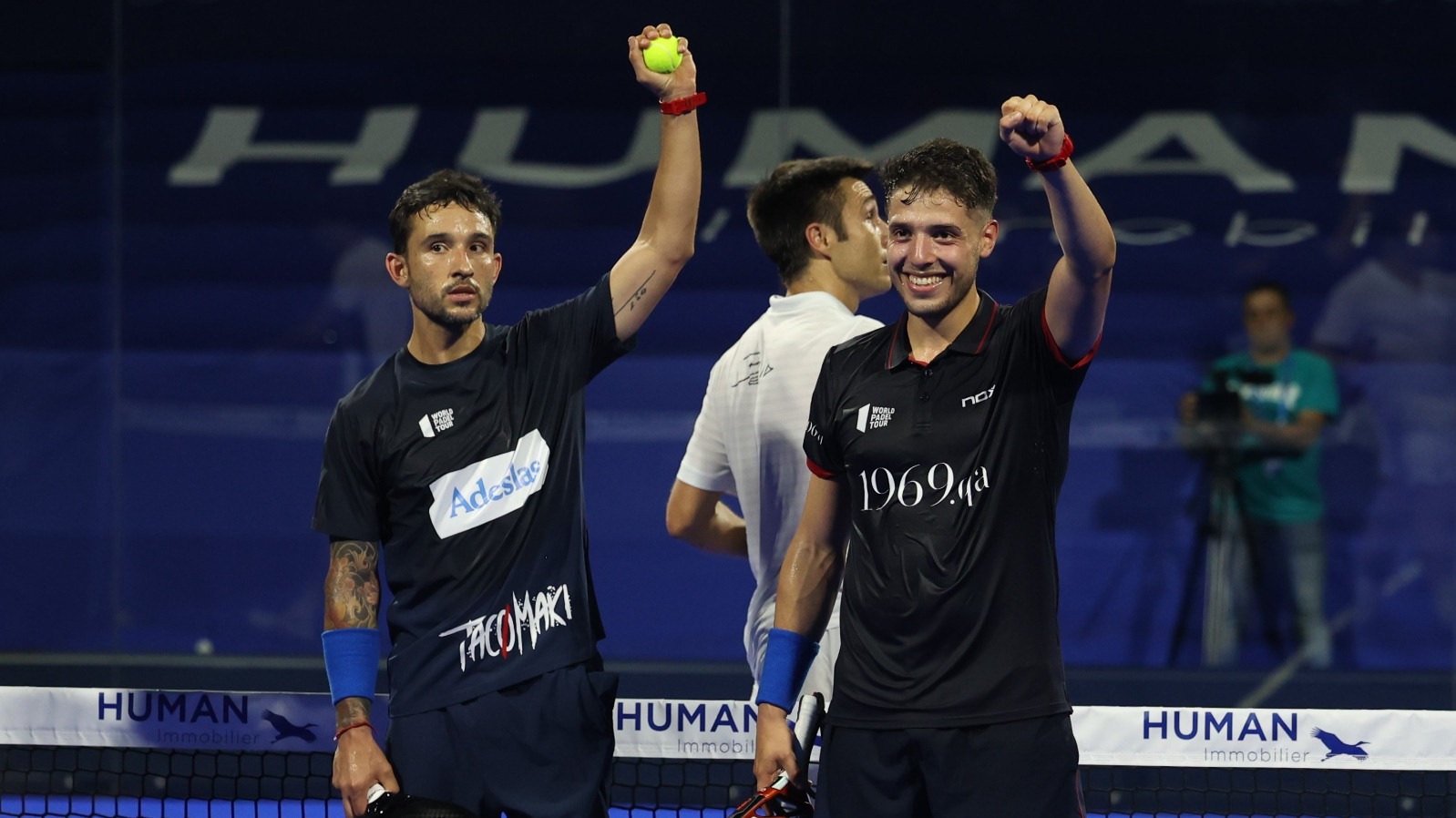 Agustin Tapia and Sanyo Gutiérrez present at the Premier Padel from Madrid?