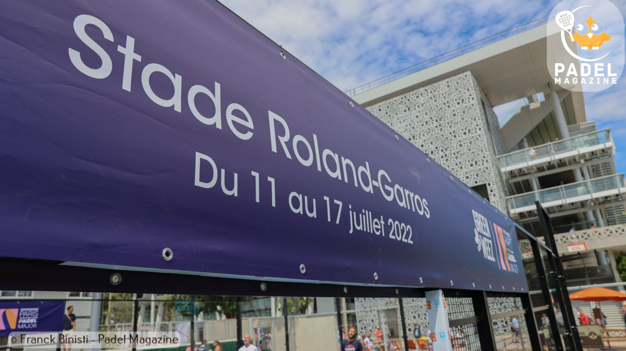 Roland Garros 2022 stadion greenweez