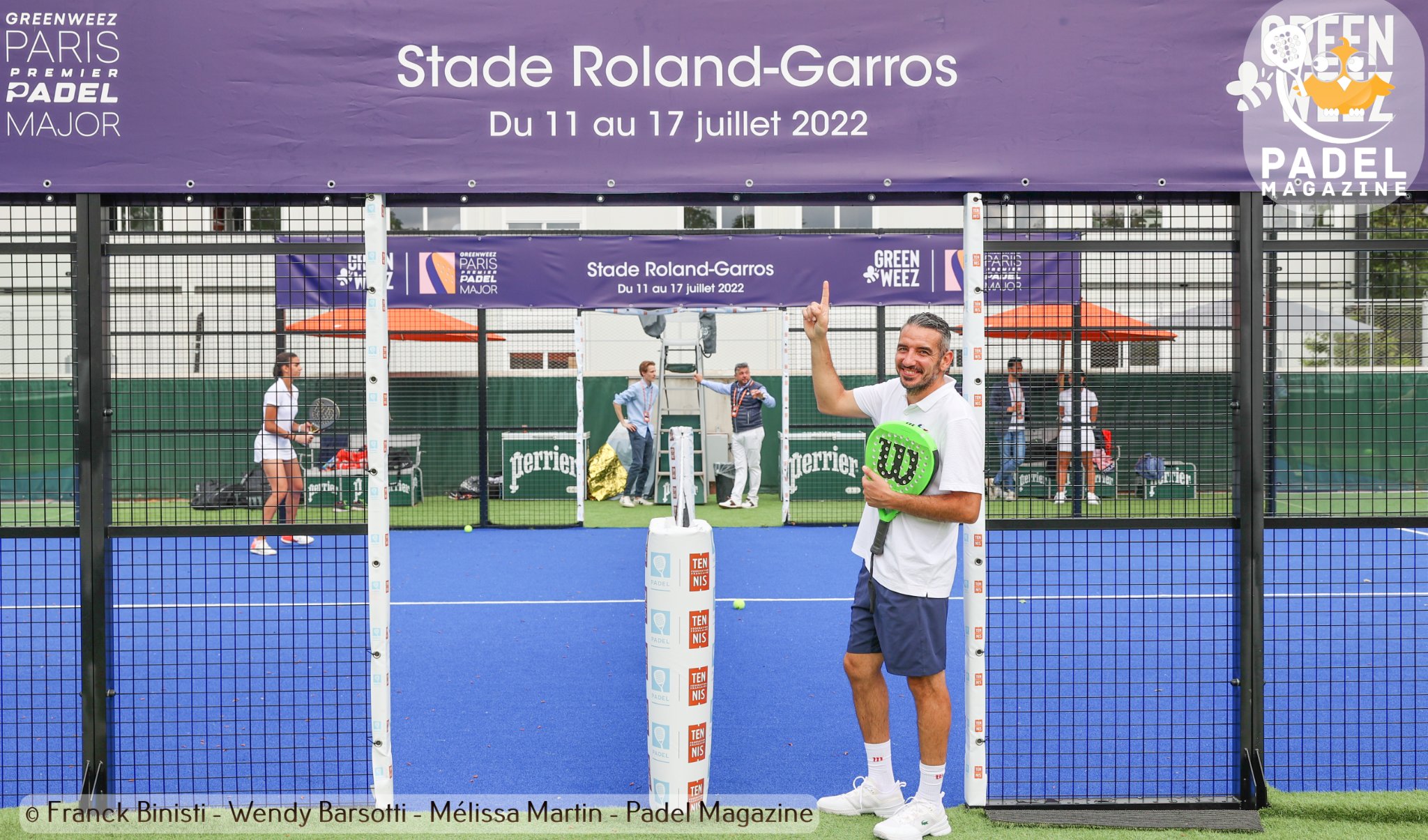 estadi de Roland Garros greenweez paris premier padel major