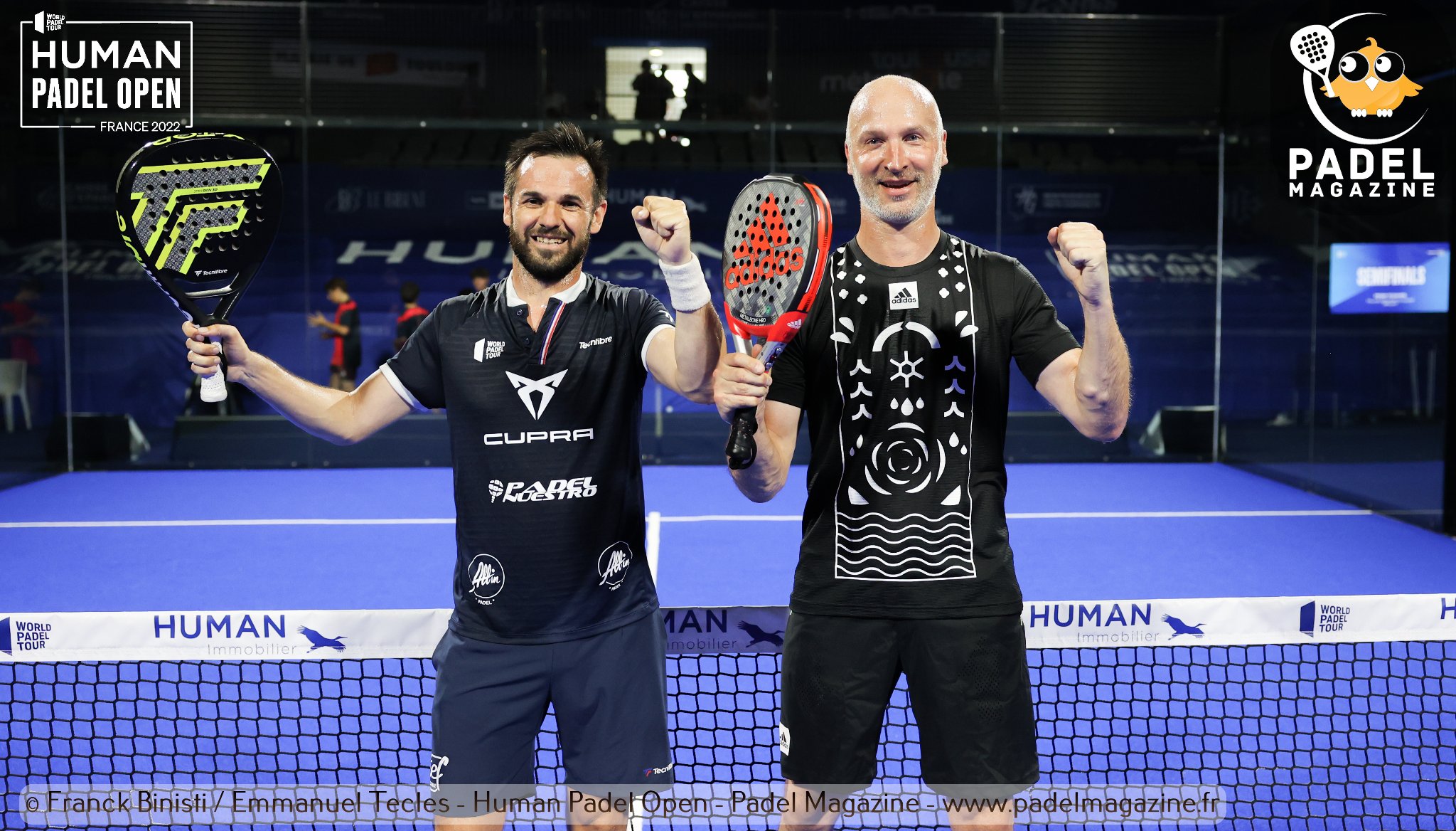 Le All Star Padel Game pour Thierry Omeyer et Benjamin Tison