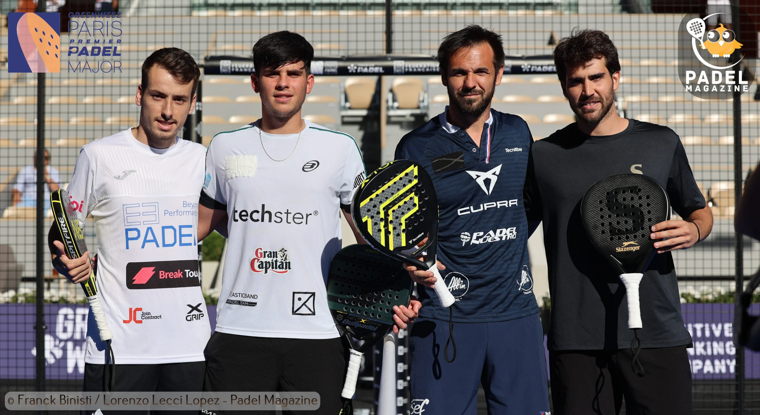 leal rico tison zapata paris padel | Padel Magazine leal rico tison zapata paris padel