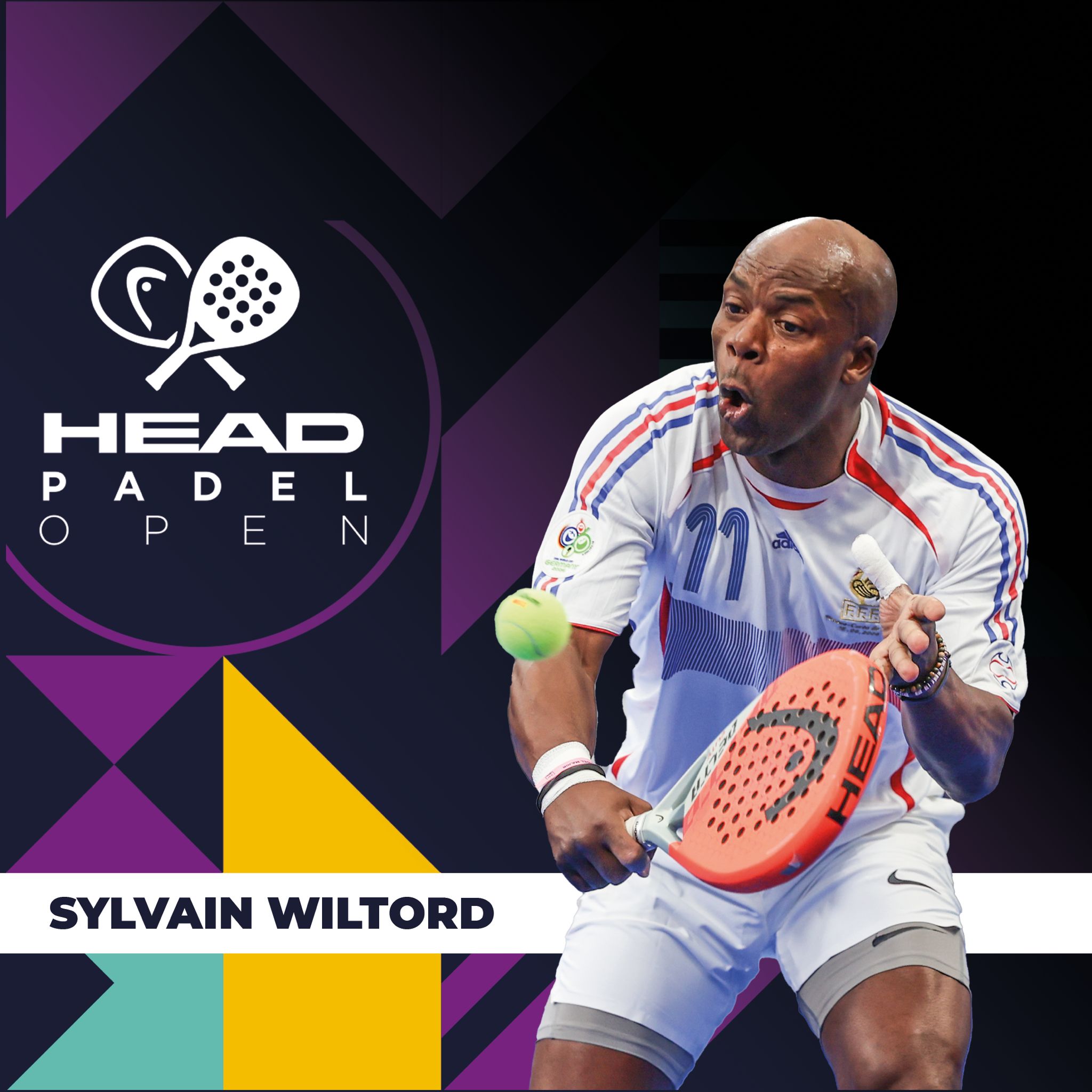 Sylvain Wiltord head padel open