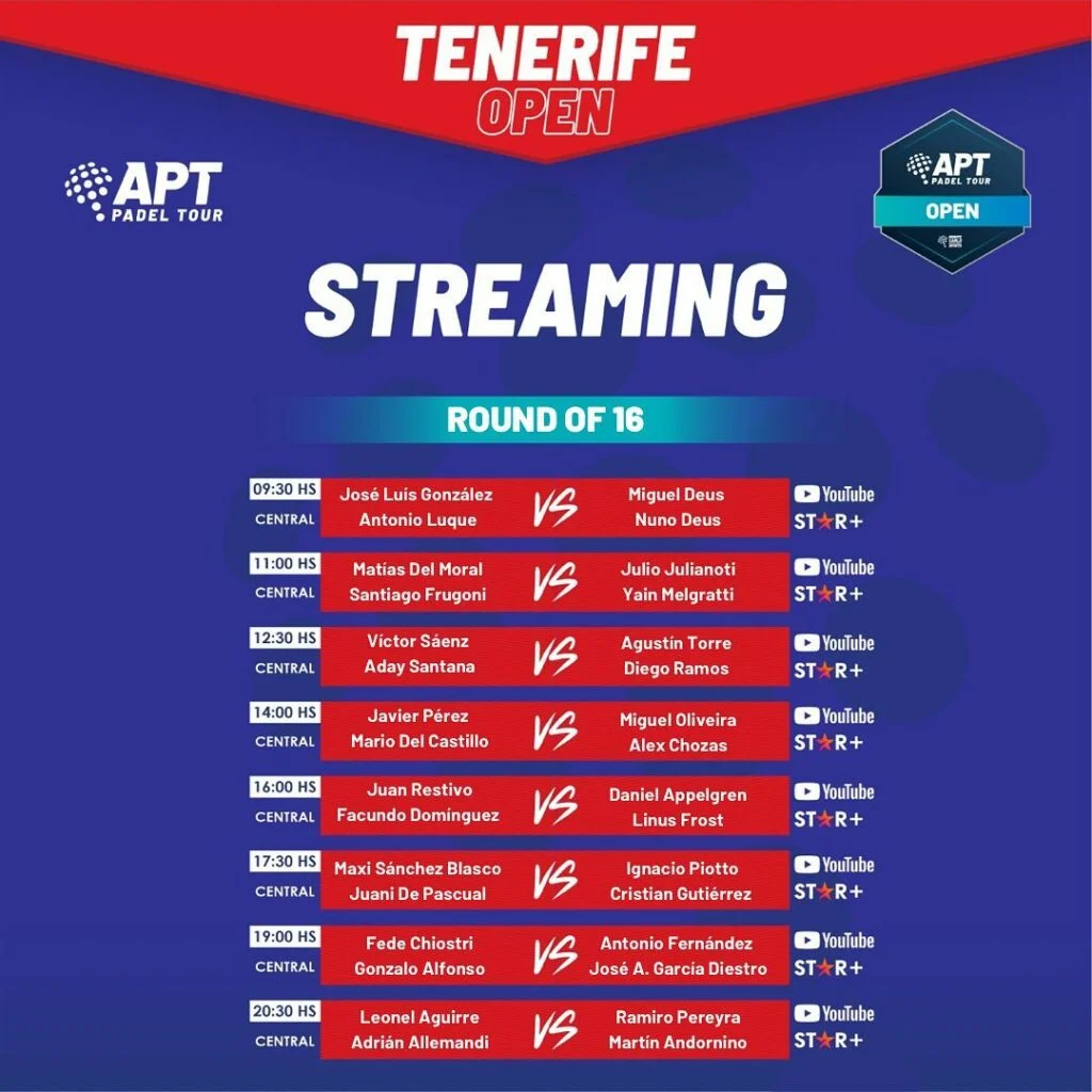 APT-programme-huitiemes-tenerife-open-2022 | Padel Magazine APT-programme-huitiemes-tenerife-open-2022-1024x1024