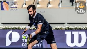 Benjamin Tison coup droit Premier Padel 2022 Paris