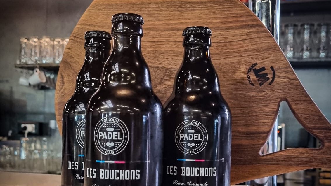 Toulouse Padel Club bringt sein eigenes Bier auf den Markt!