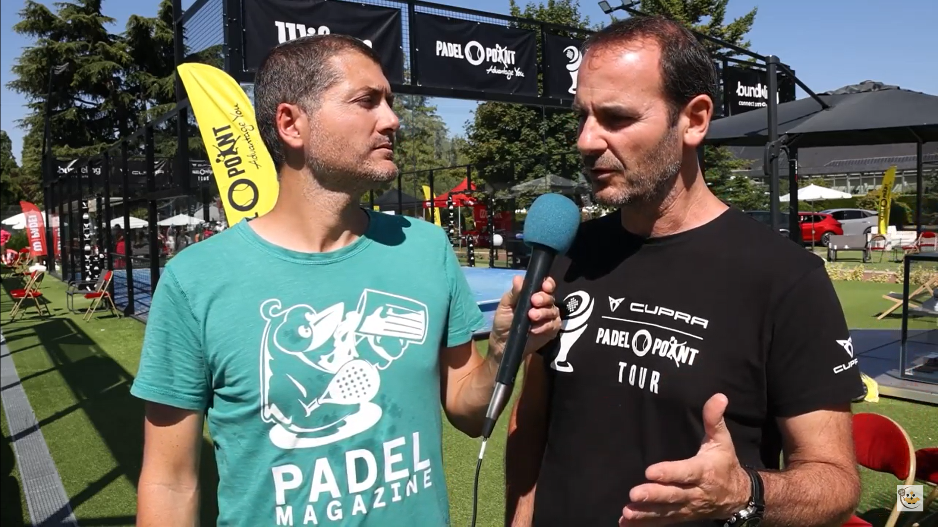 Franck Lemousse: “Two emblematic players of the French team for the Cupra Padel-Point Tour"