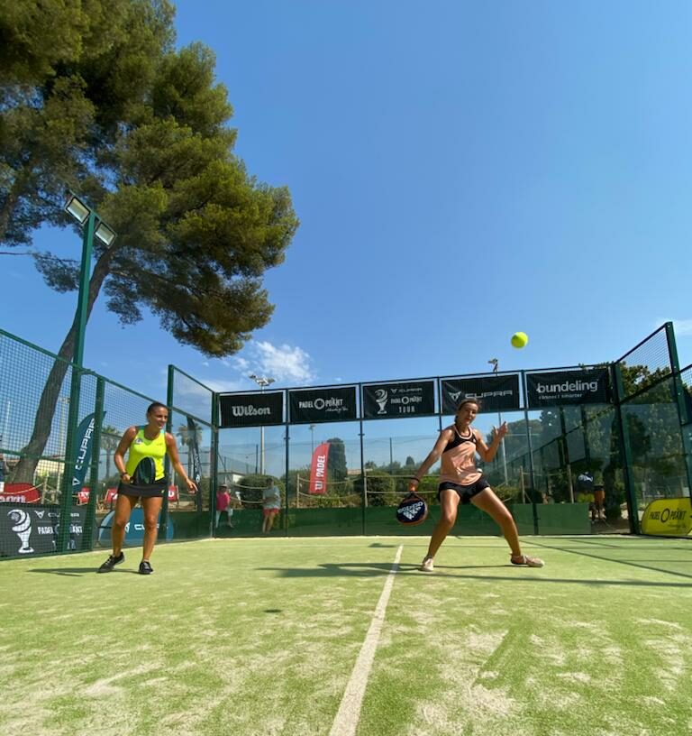 CharlotteSoubriéElodieInvernonCupra Padel-Point Tour バンドール