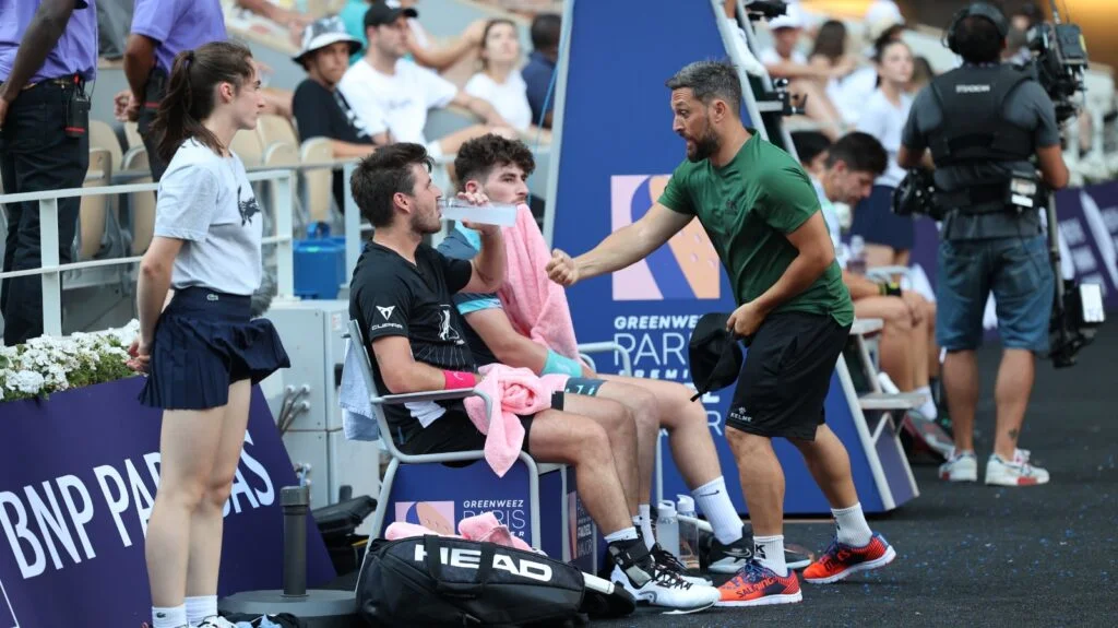 Coach conseille Thomas Leygue Bastien Blanqué Greenweez Paris Premier Padel Major