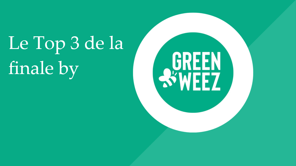 La Top 3 della finale di greenweez G3PM