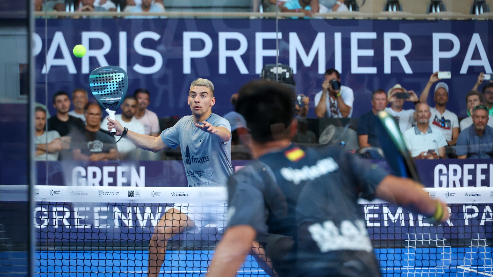 Martin Di Nenno, volea de dreta, semifinal de Roland Garros 2022