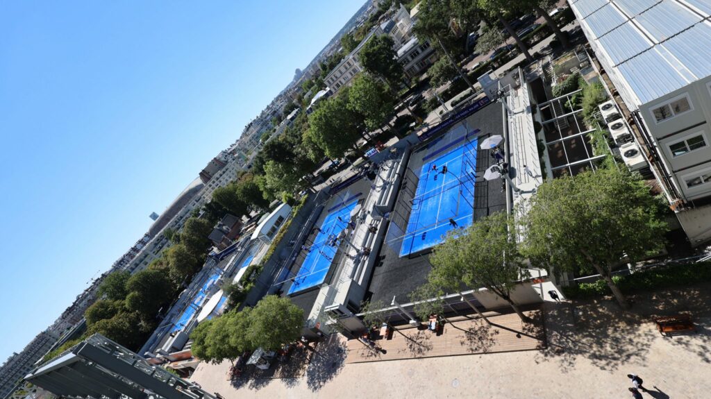 Spår padel Roland Garros premier padel 2022