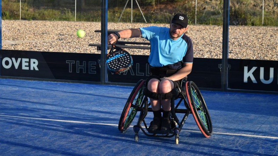 Sébastien Husser-Walther: “the padel-armchair is love at first sight”