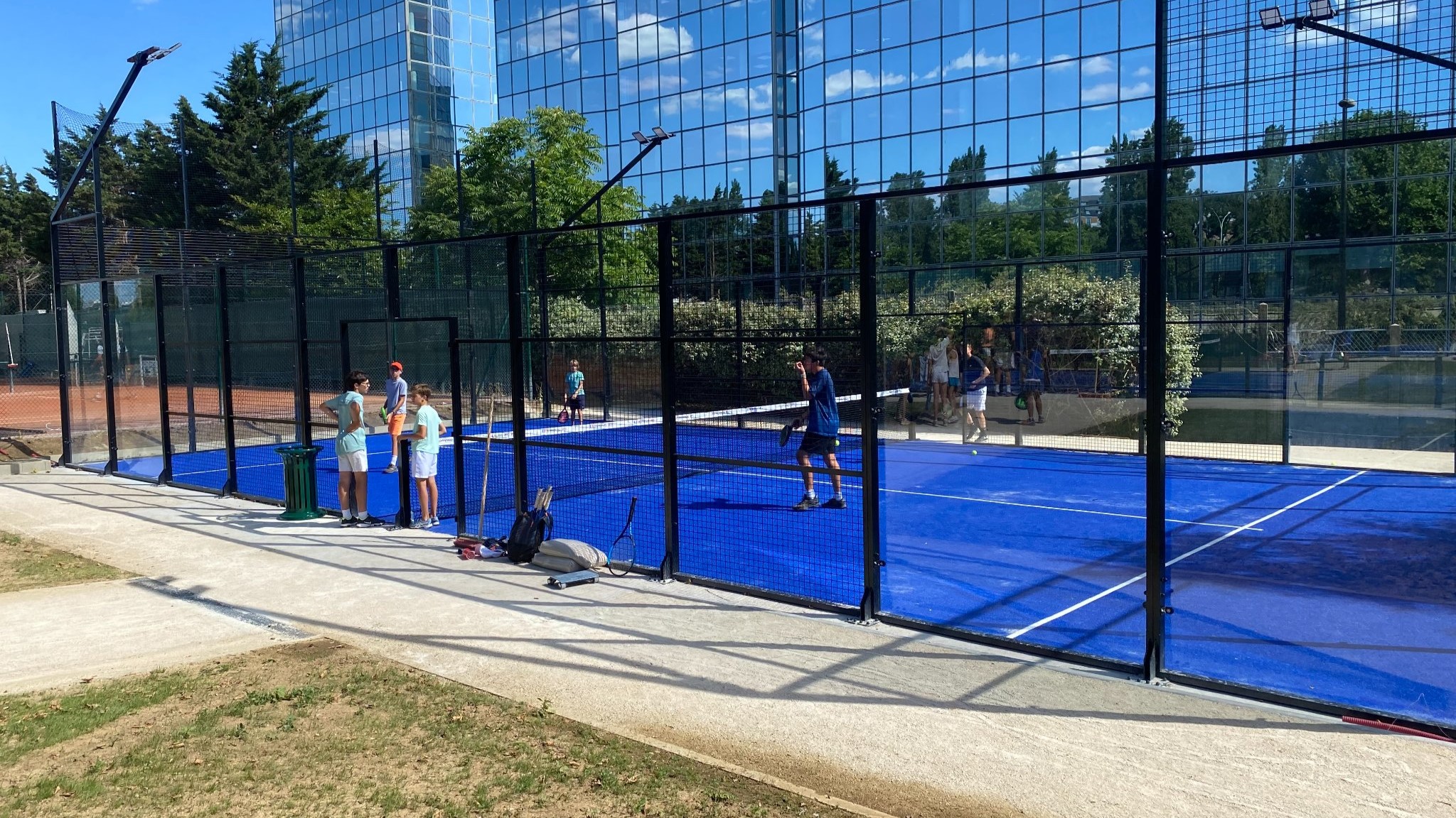 Tennis Club de Paris: two new courts in the heart of Paris