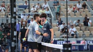 Tello Leygue fin de match Greenweez Paris Premier Padel Major