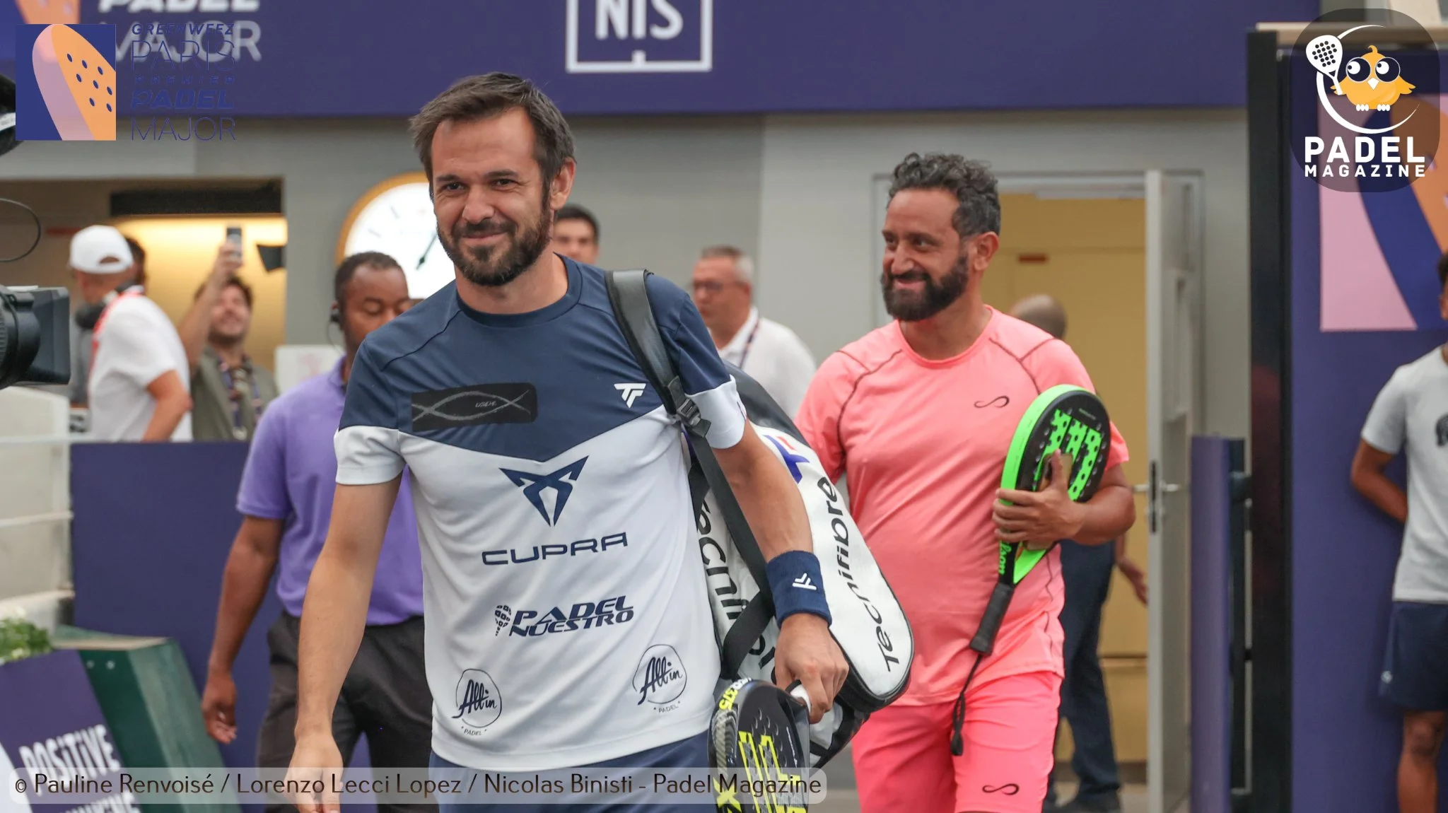 Tison Hanouna Paris Premier Padel Major