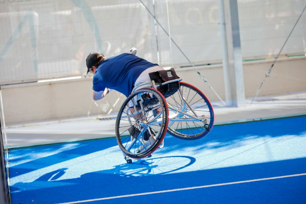 Internationell-turnering-utställning-av-padel-foto-fåtölj-2