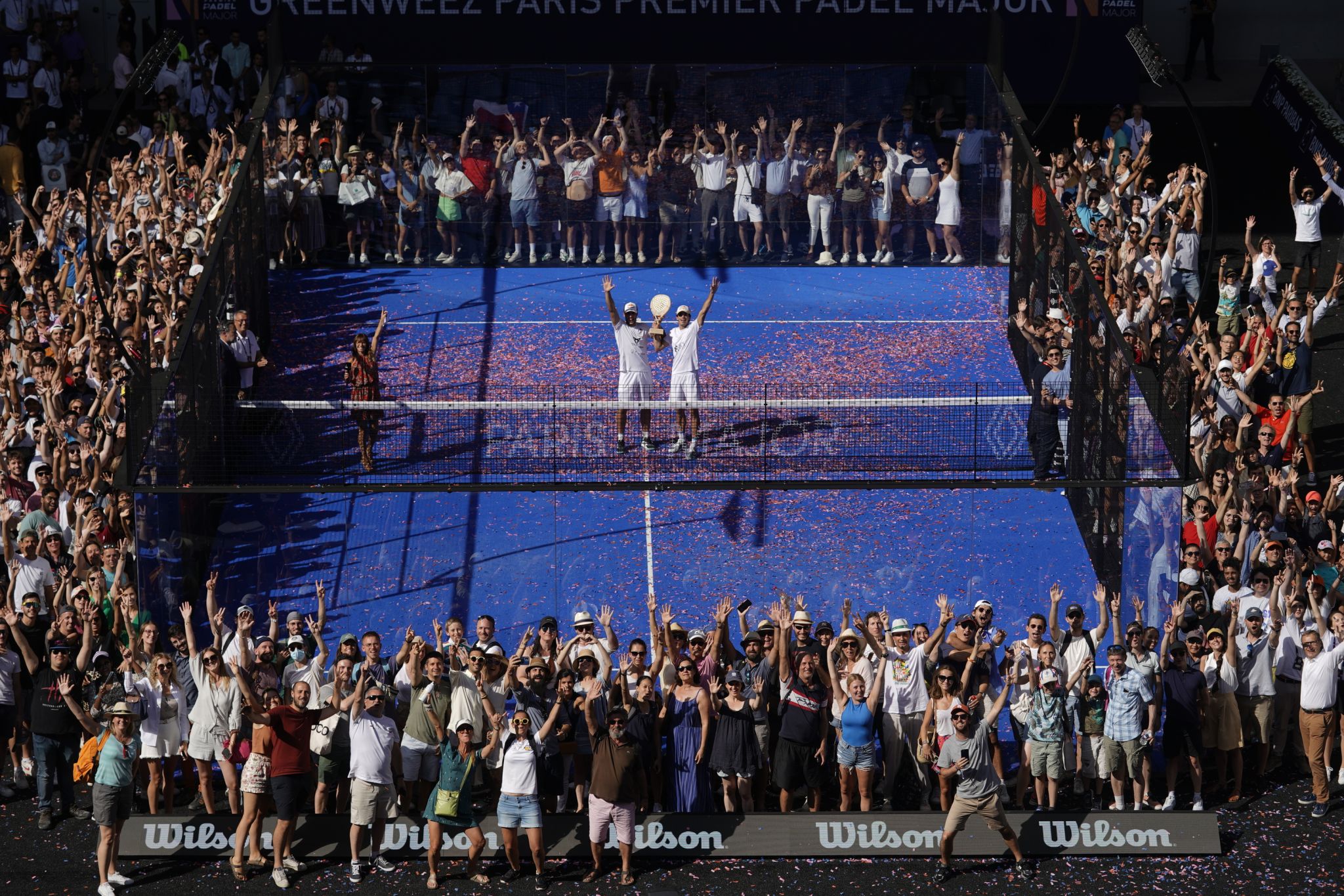 Lebrón/Galán: los primeros jugadores de la historia en ganar el Major en el Stade Roland-Garros.