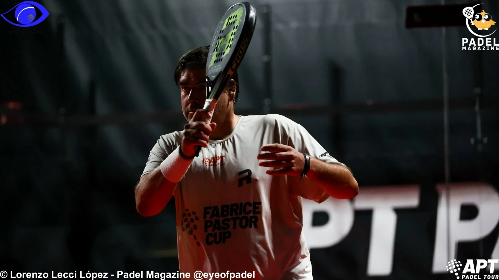 APT Padel Tour Canarias Open: skada på Cristian Gutierrez