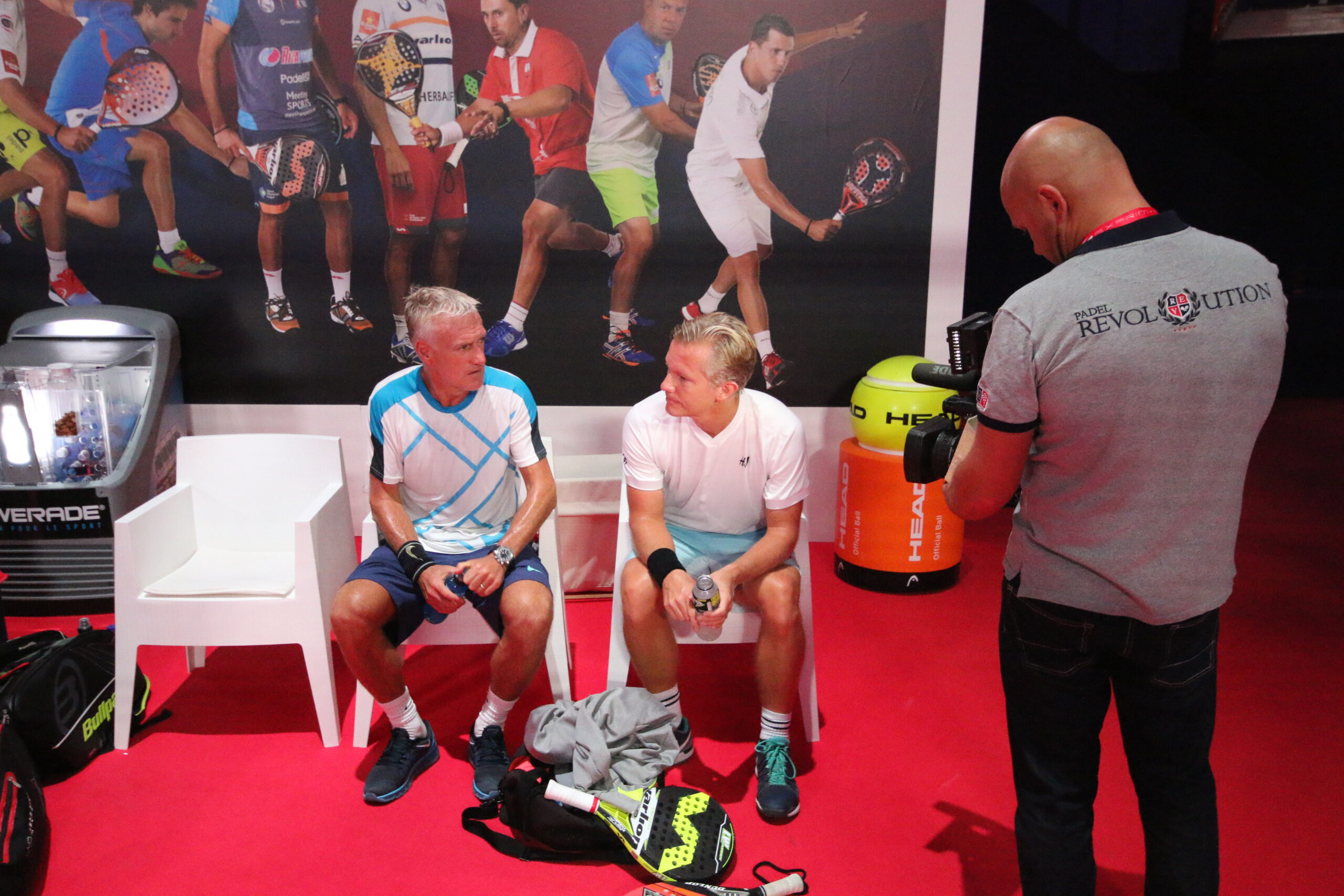 Didier Deschamps: "den padel är min sport"