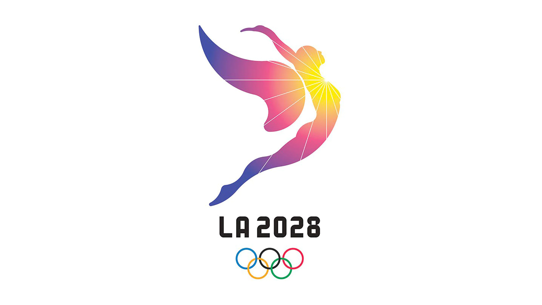 LA 2028 标志白色背景