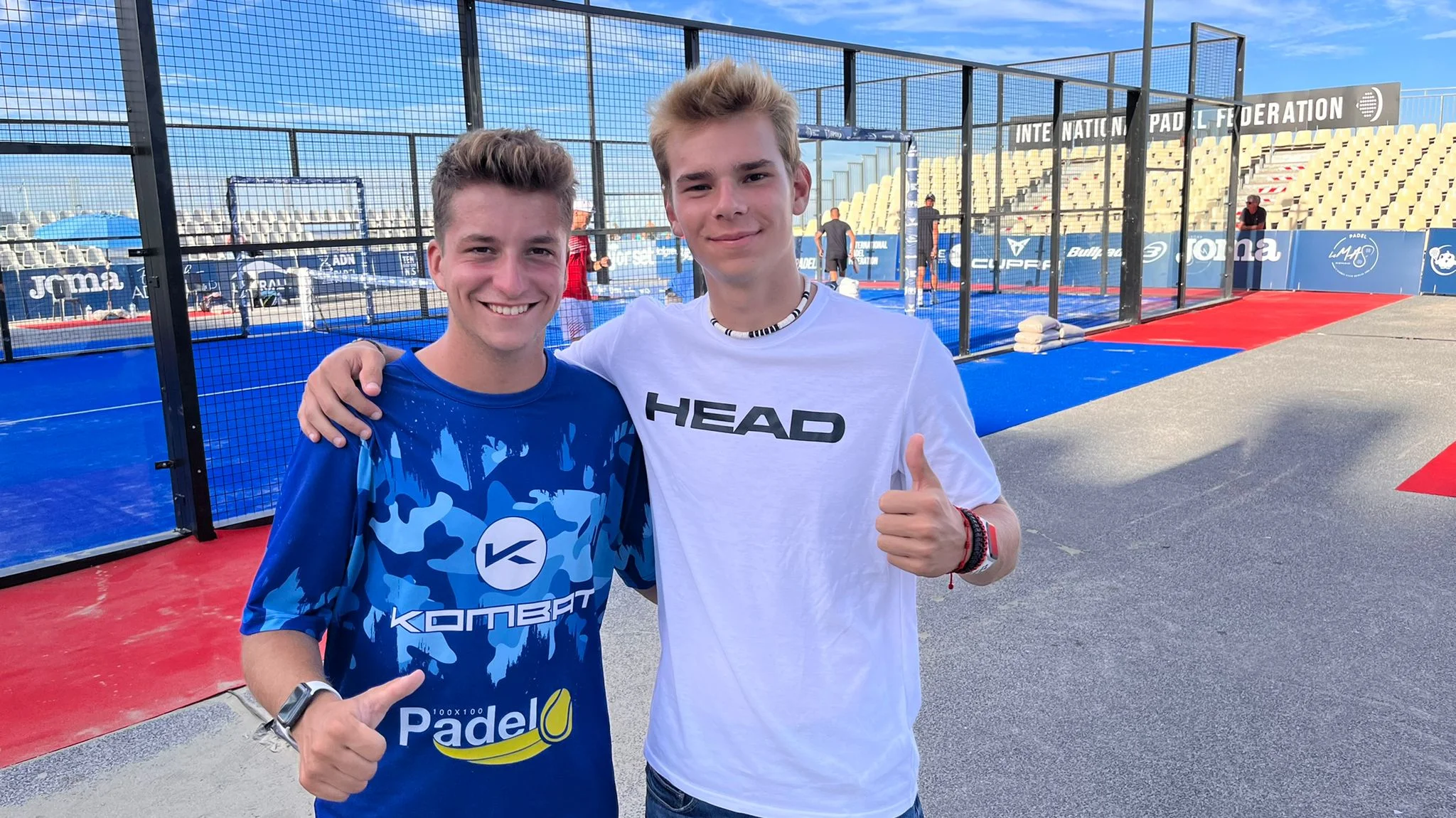 Fuertes/Pifarré : “Le bon moment pour se lancer dans le padel”