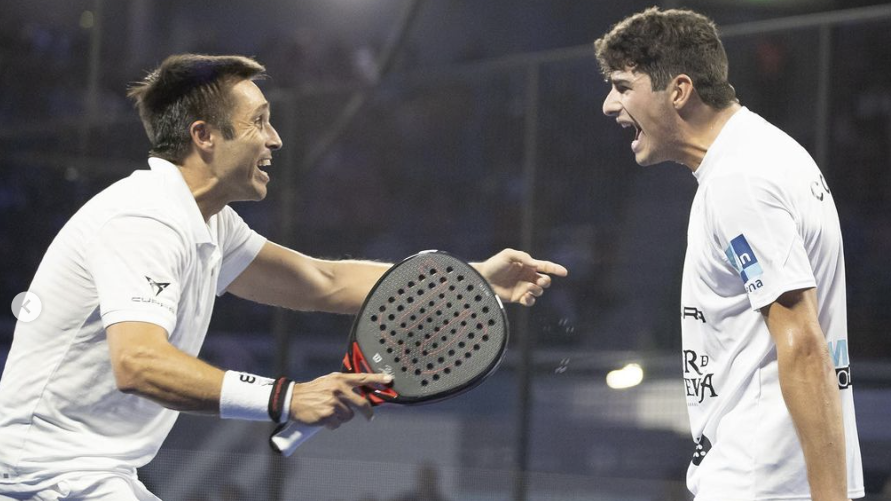 Belasteguin and Coello: 23 years separate them