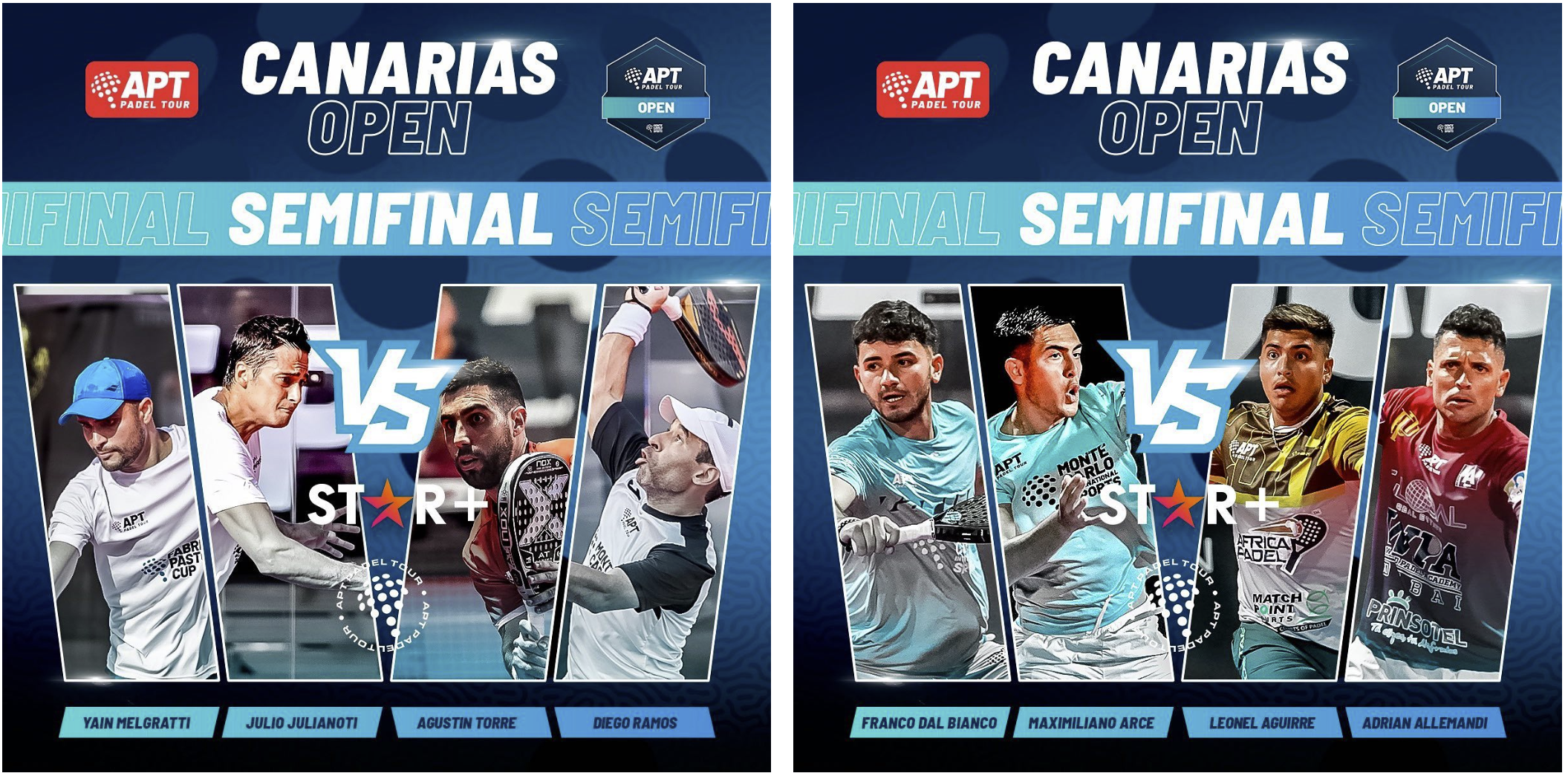 APT Canarias Open – Las semifinales en directo