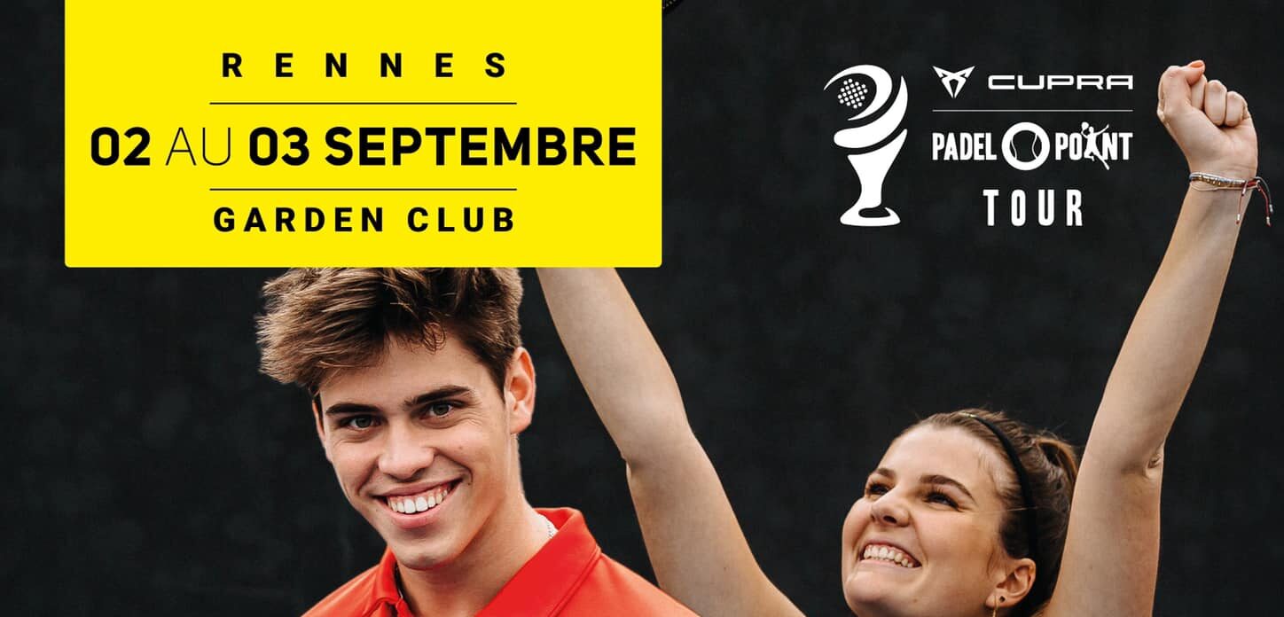 Cupra plakat Padel Point Tour Rennes