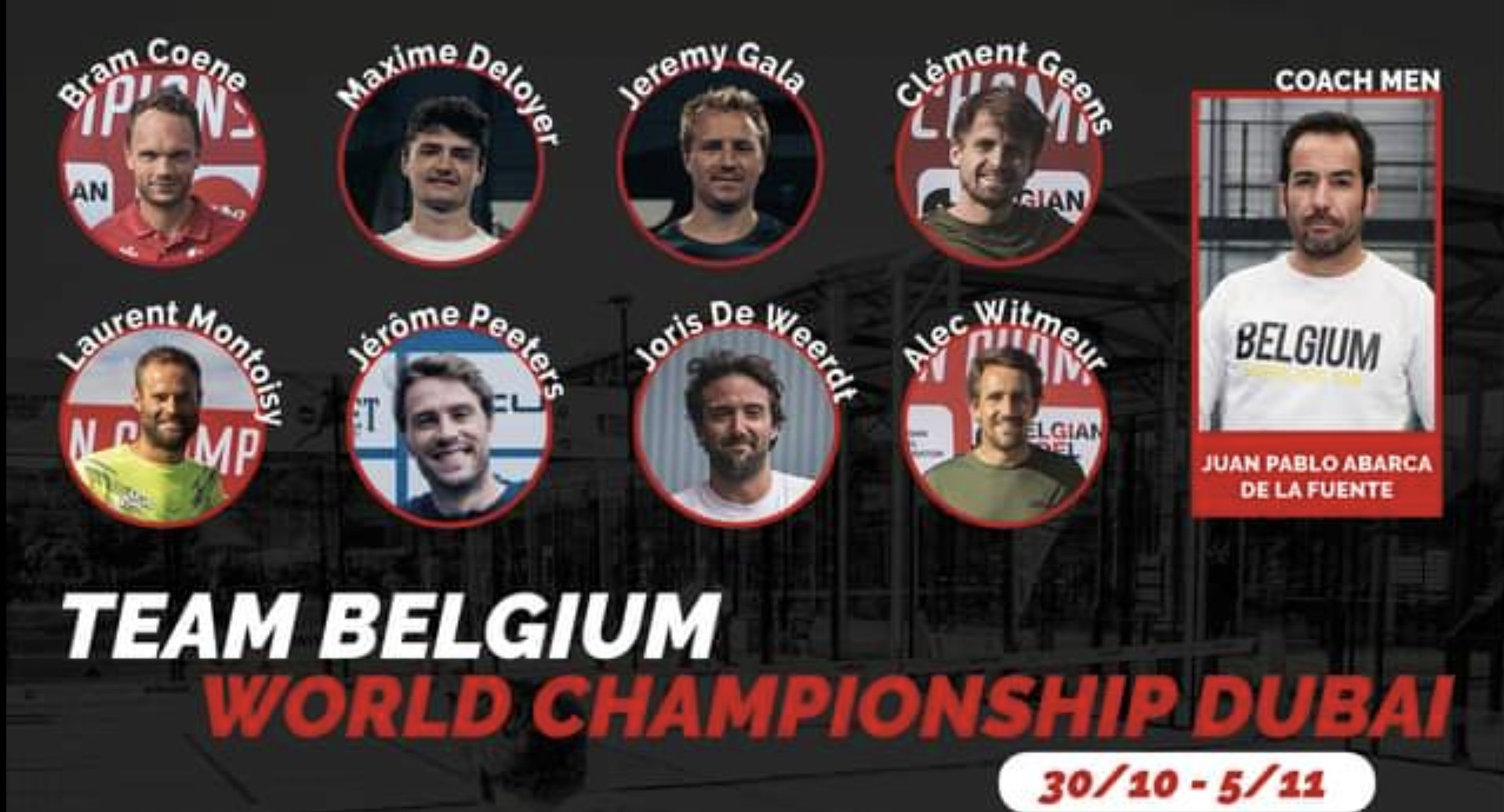 Equipo Bélgica 2022 – Dos equipos competitivos