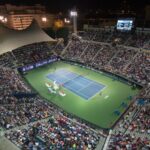 Trybuny kompleksu tenisowego Dubai Duty Free