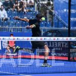 Maxi Sanchez rovescio volley WPT Cascais Open 2022
