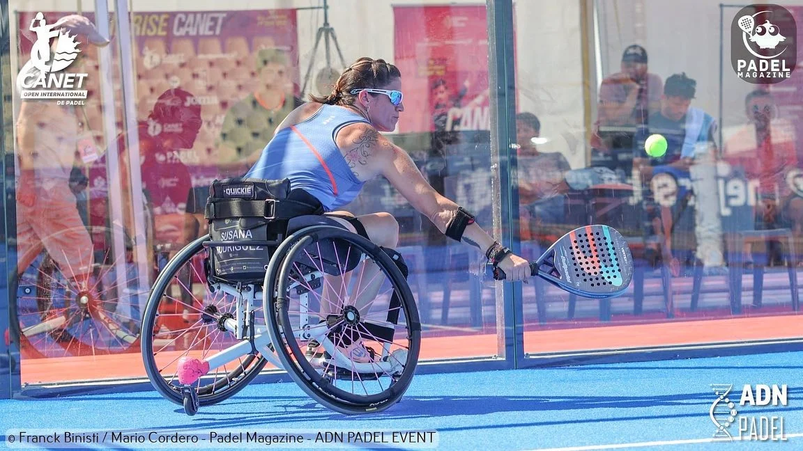 Susana Rodriguez : “Une fierté pour le padel-fauteuil”