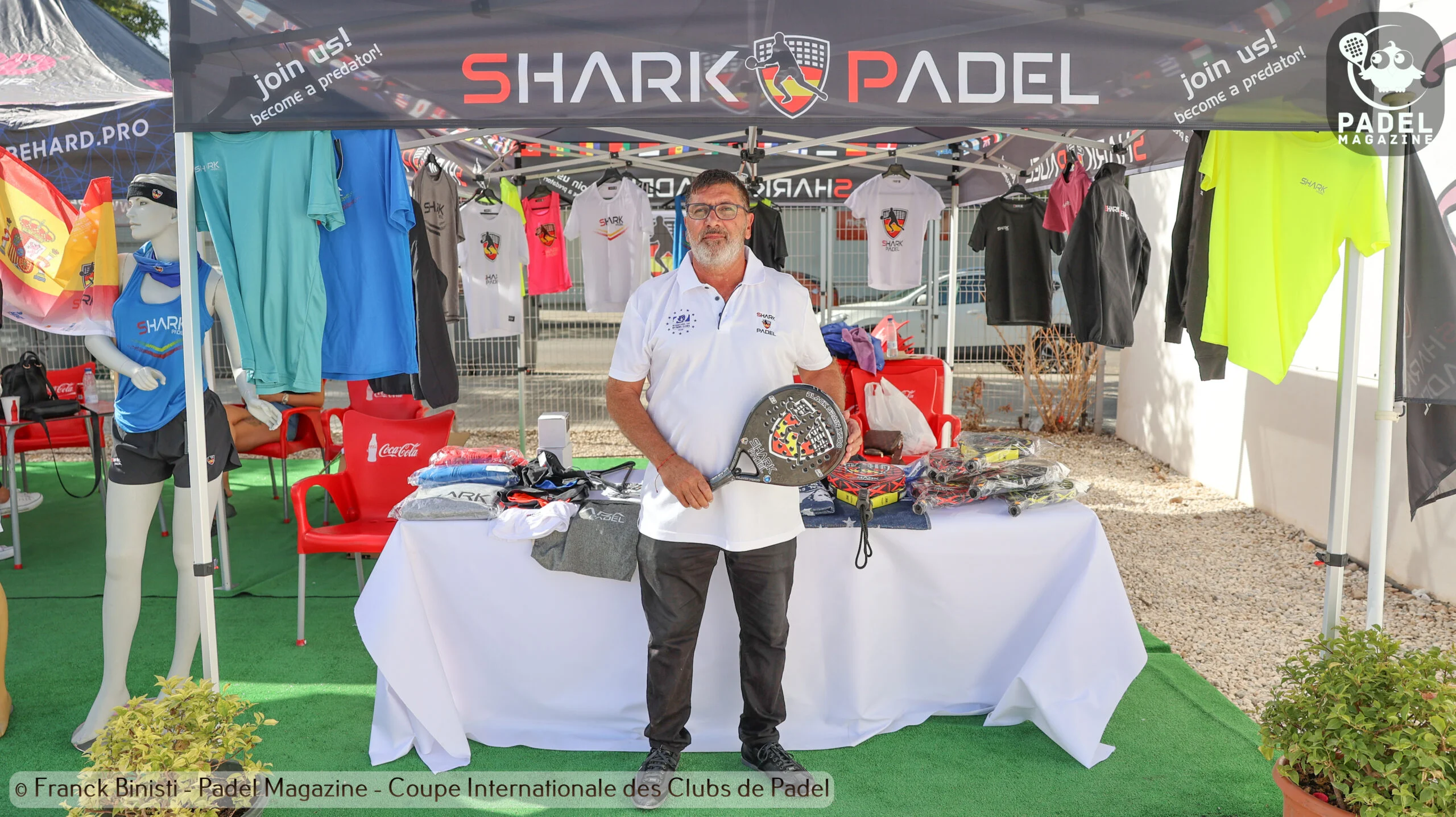 Shark, fokusera på CICP:s textil- och snöskorpartner