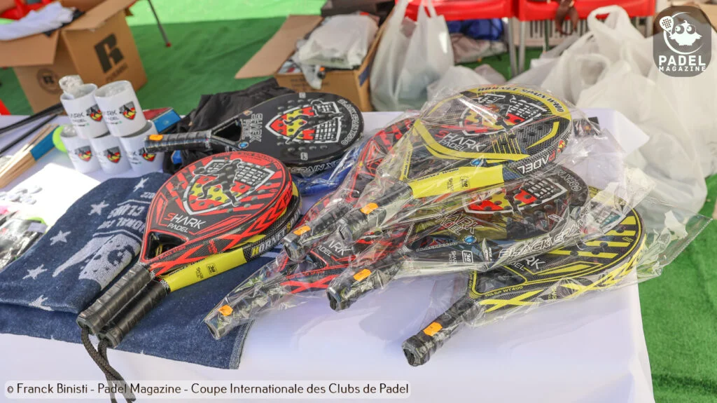 shark Coupe Internationale des clubs de padel