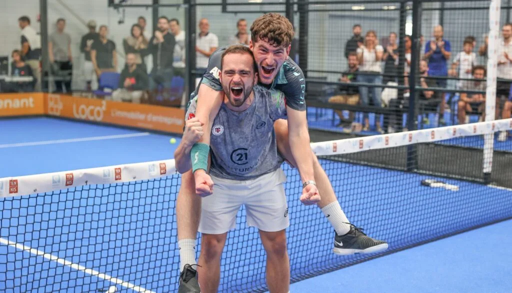 Blanque Leygue champions de France 2022 au Toulouse Padel Club