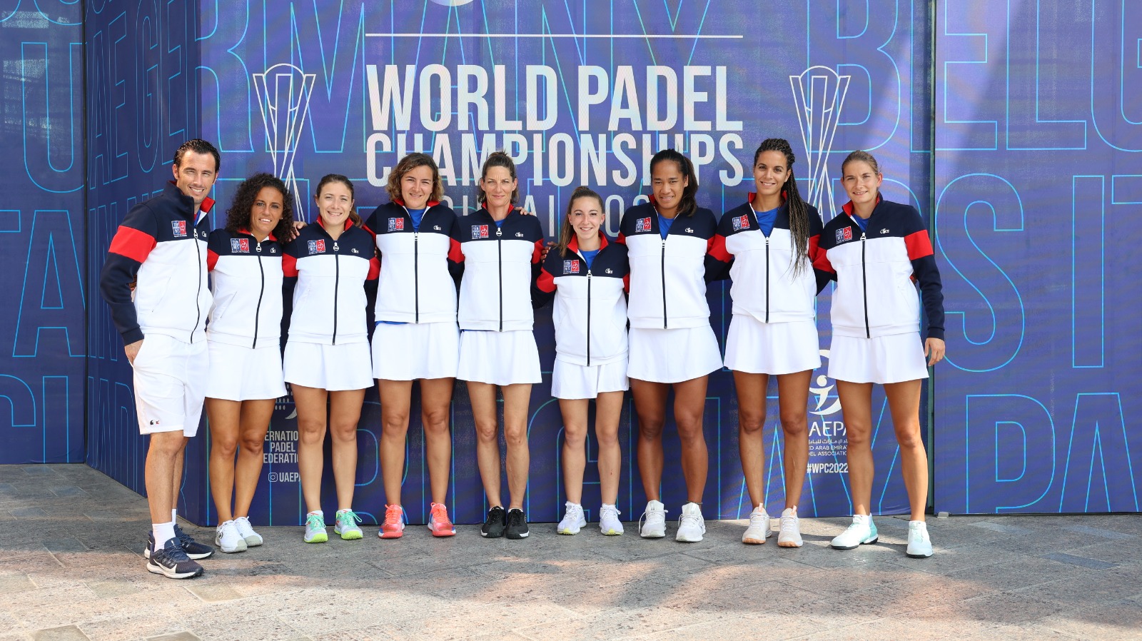 Frankrijk damesteam World Dubai 2022