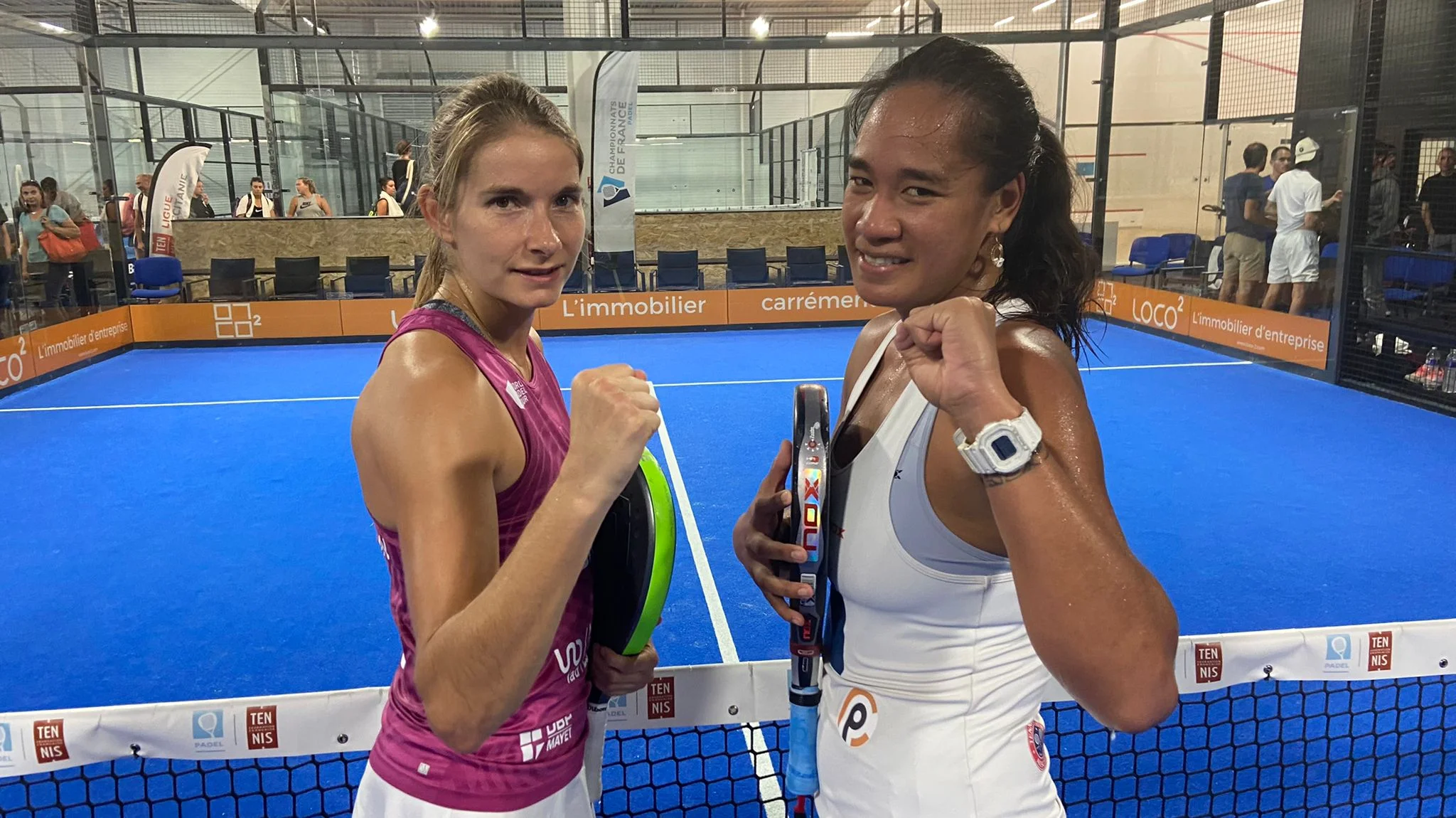 Godallier Collombon victoire demi finale France 2022 Toulouse