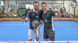 Tison Bergeron sourires Toulouse Padel Club France 2022