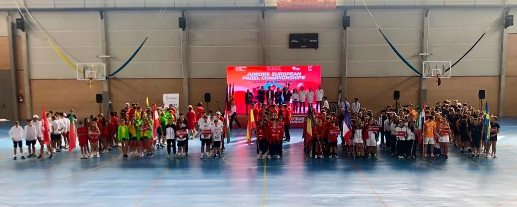 cérémonie Team France juniors 2022 Europe