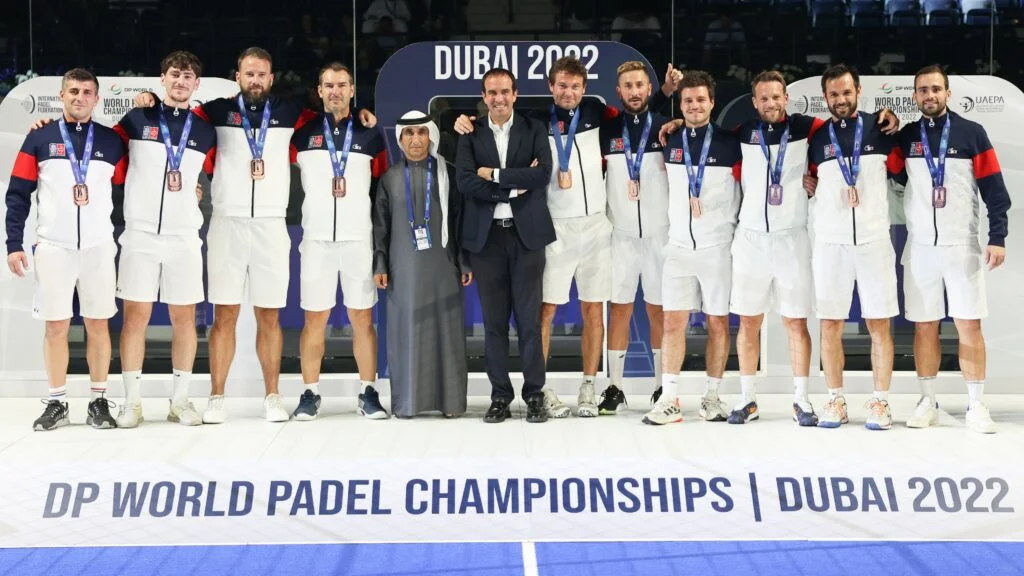 Team france bronze mondial Dubaï | Padel Magazine Team france bronze mondial Dubaï
