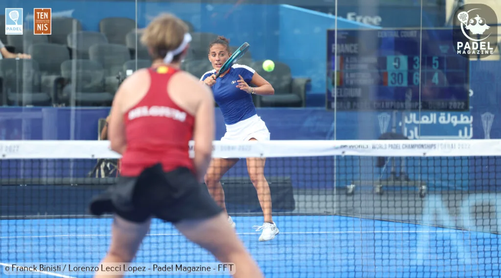 Charlotte Soubrié vs Belgique Mondiaux 2022 Dubaï | Padel Magazine Charlotte Soubrié vs Belgique Mondiaux 2022 Dubaï